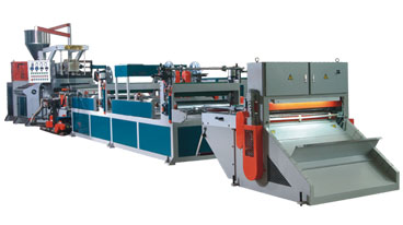 PP、PE Sheet Extruder (Can configure single / double colour printing system)